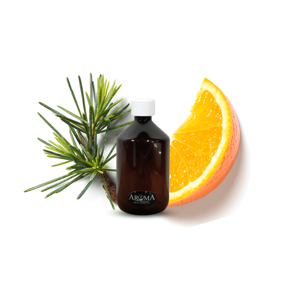 AromaDiffusing Aroma Mood 200 ML Geuren Olie Navul Fles Sinasappel Ceder - 500ML: Overige / specials: Geurolie Navulling Aroma - AromaDiffusing