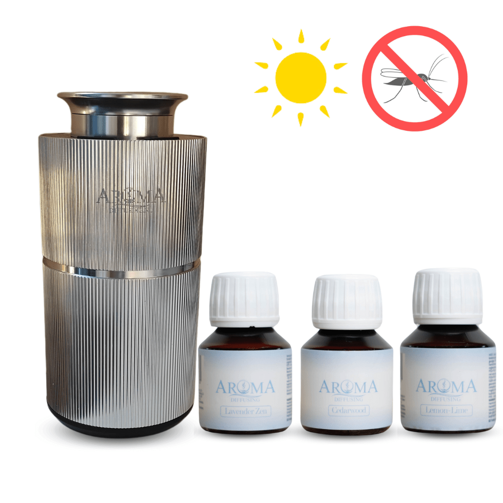 Anti - Insect bundel Geurmachine + Anti - Insect OlieSet - Anti - Insect bundel Geurmachine + Anti - Insect OlieSet - AromaDiffusing