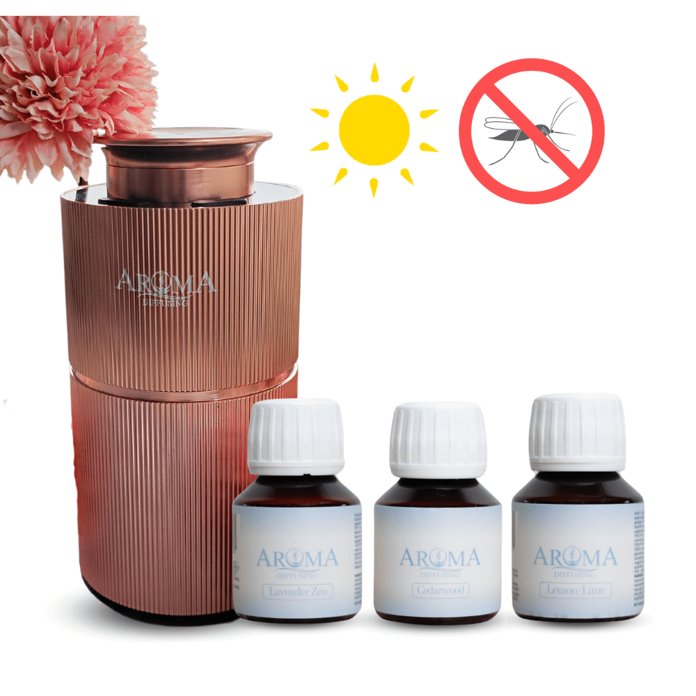 Anti - Insect bundel Geurmachine + Anti - Insect OlieSet - Anti - Insect bundel Geurmachine + Anti - Insect OlieSet - AromaDiffusing