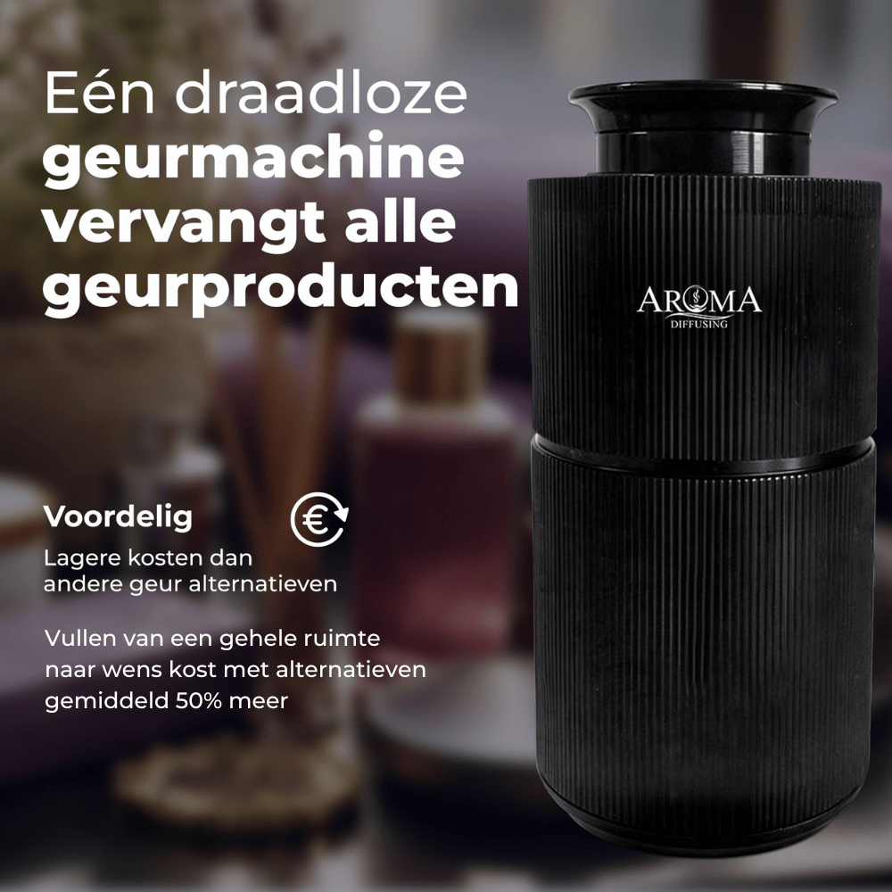 Geurmachine mini werking aroma diffuser geurverspreider geurolie auto geur - Bestselling Vanilla Bundel - AromaDiffusing