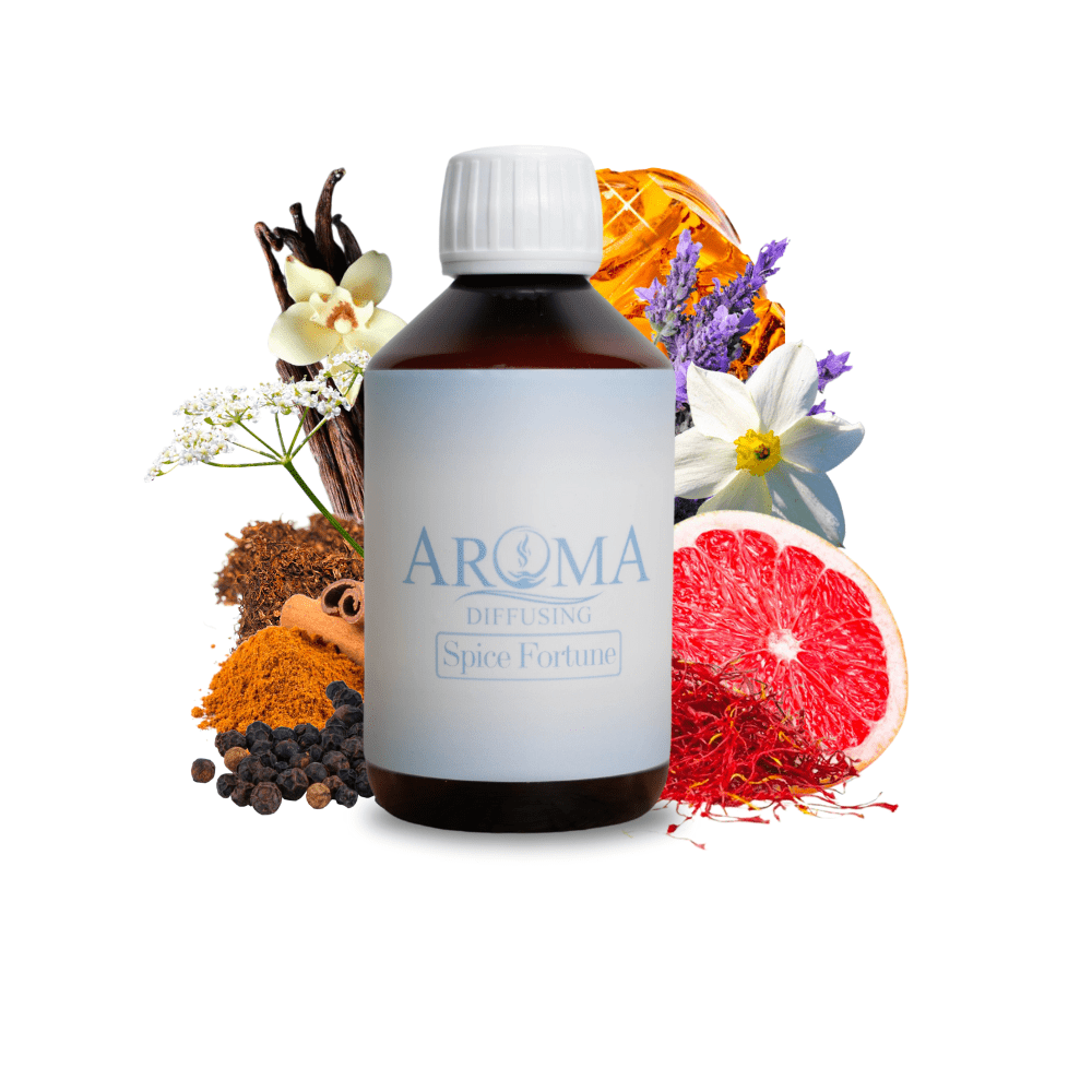 AromaDiffusing Geurolien Inhoud 1000 ML Geuren Olie Verschillende Geuren Spice Fortune - Geurolie Navulling - 1000ml - AromaDiffusing