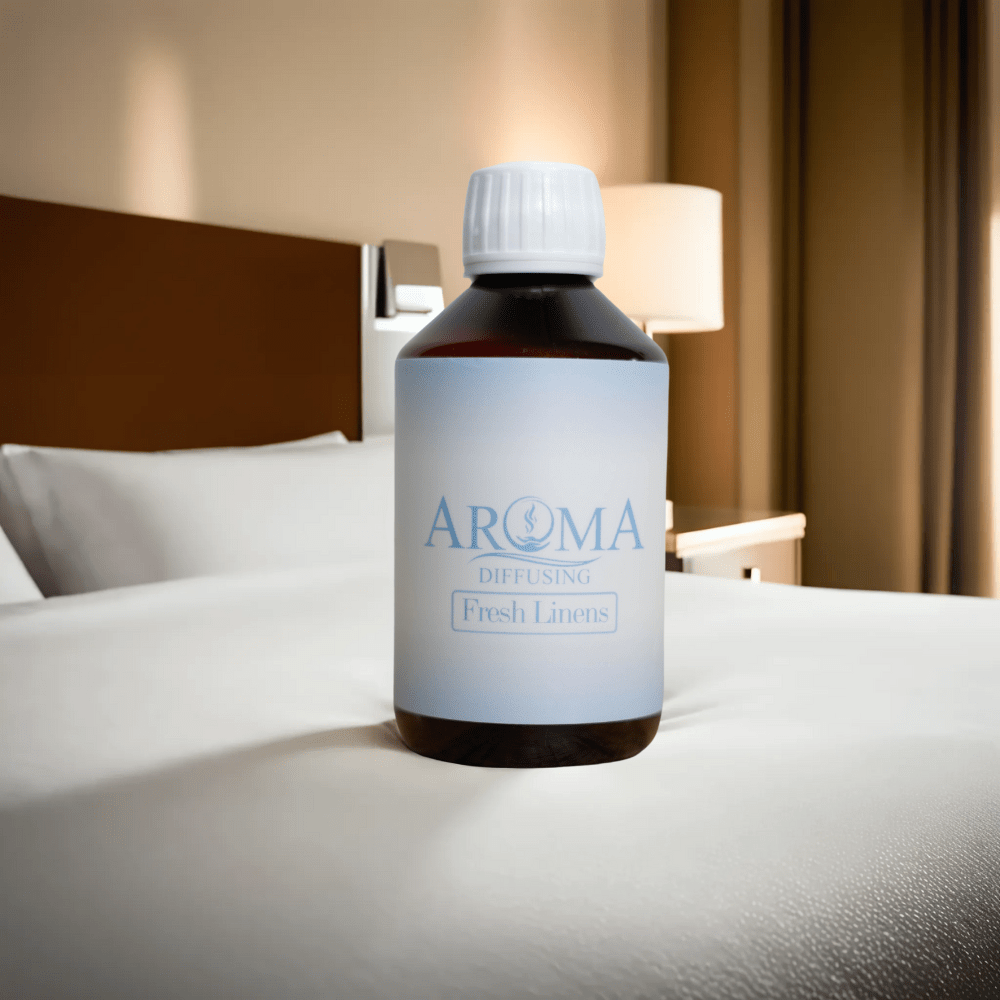 AromaDiffusing Geurolien Inhoud 1000 ML Geuren Olie Verschillende Geuren Fresh Linens - Geurolie Navulling - 1000ml - AromaDiffusing