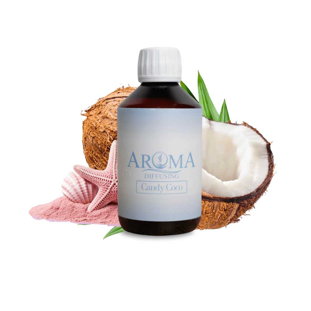 AromaDiffusing Geurolien Inhoud 1000 ML Geuren Olie Verschillende Geuren Candy Coco - Geurolie Navulling - 1000ml - AromaDiffusing
