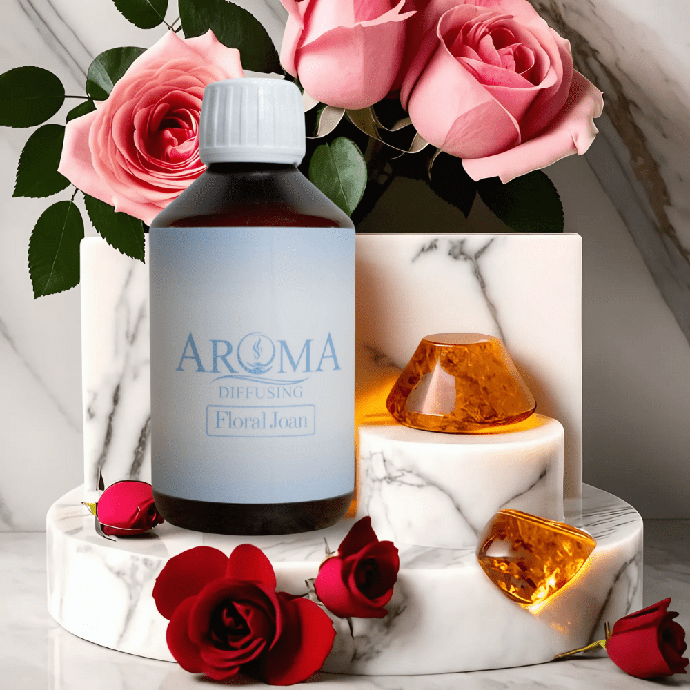 AromaDiffusing Geurolien Inhoud 1000 ML Geuren Olie Verschillende Geuren Floral Joan - Geurolie Navulling - 1000ml - AromaDiffusing