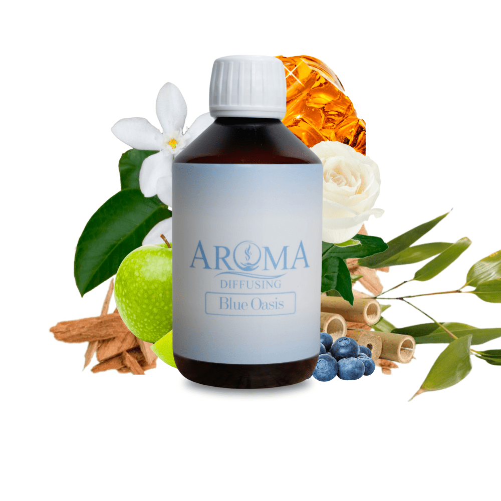 AromaDiffusing Geurolien Inhoud 1000 ML Geuren Olie Verschillende Geuren Blue Oasis - Geurolie Navulling - 1000ml - AromaDiffusing