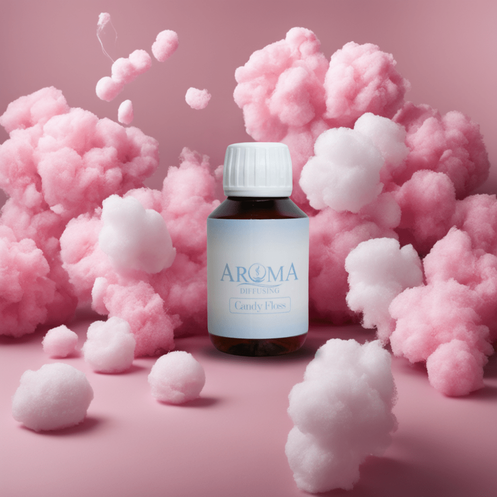 AromaDiffusing Geurolien Inhoud 100 ML Geuren Olie Verschillende Geuren Candy Floss - Geurolie Navulling - 100ml - AromaDiffusing
