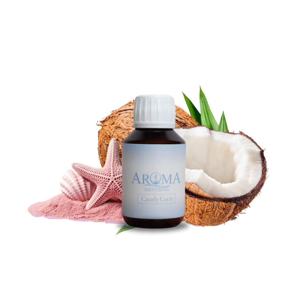 AromaDiffusing Geurolien Inhoud 100 ML Geuren Olie Verschillende Geuren Candy Coco - Geurolie Navulling - 100ml - AromaDiffusing