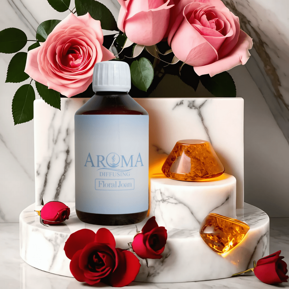 AromaDiffusing Geurolien Inhoud 250 ML Geuren Olie Verschillende Geuren Floral Joan - Geurolie Navulling - 250ml - AromaDiffusing