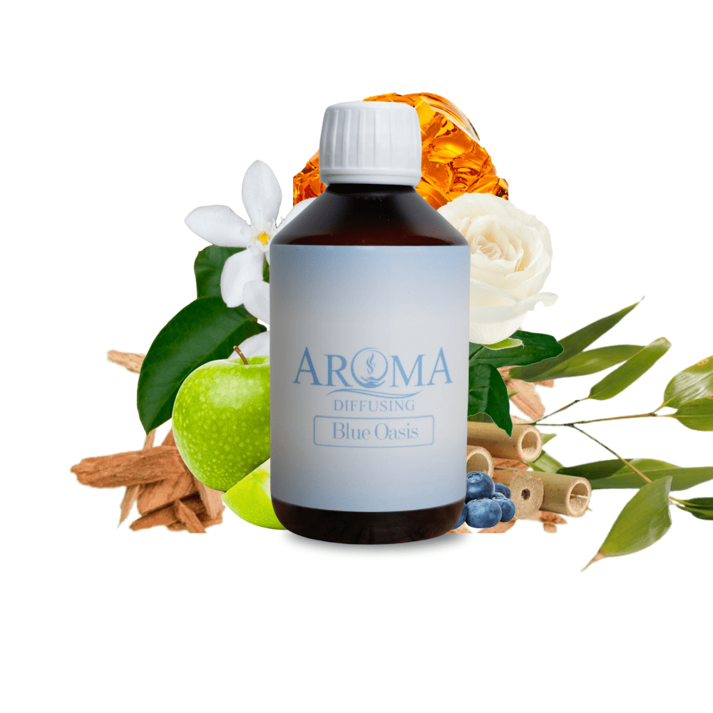 AromaDiffusing Geurolien Inhoud 500 ML Geuren Olie Verschillende Geuren Blue Oasis - Geurolie Navulling - 500ml - AromaDiffusing