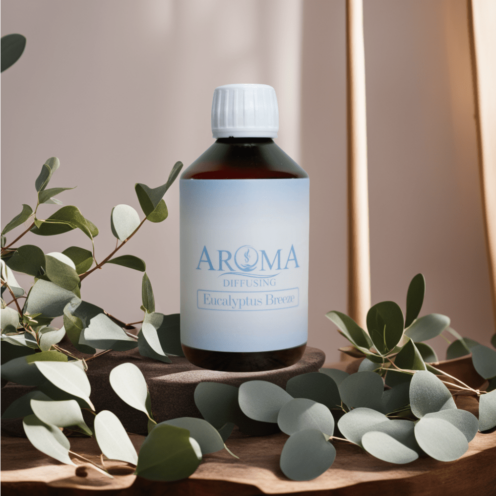 AromaDiffusing Geurolien Inhoud 500 ML Geuren Olie Verschillende Geuren Eucalyptus Breeze - Geurolie Navulling - 500ml - AromaDiffusing