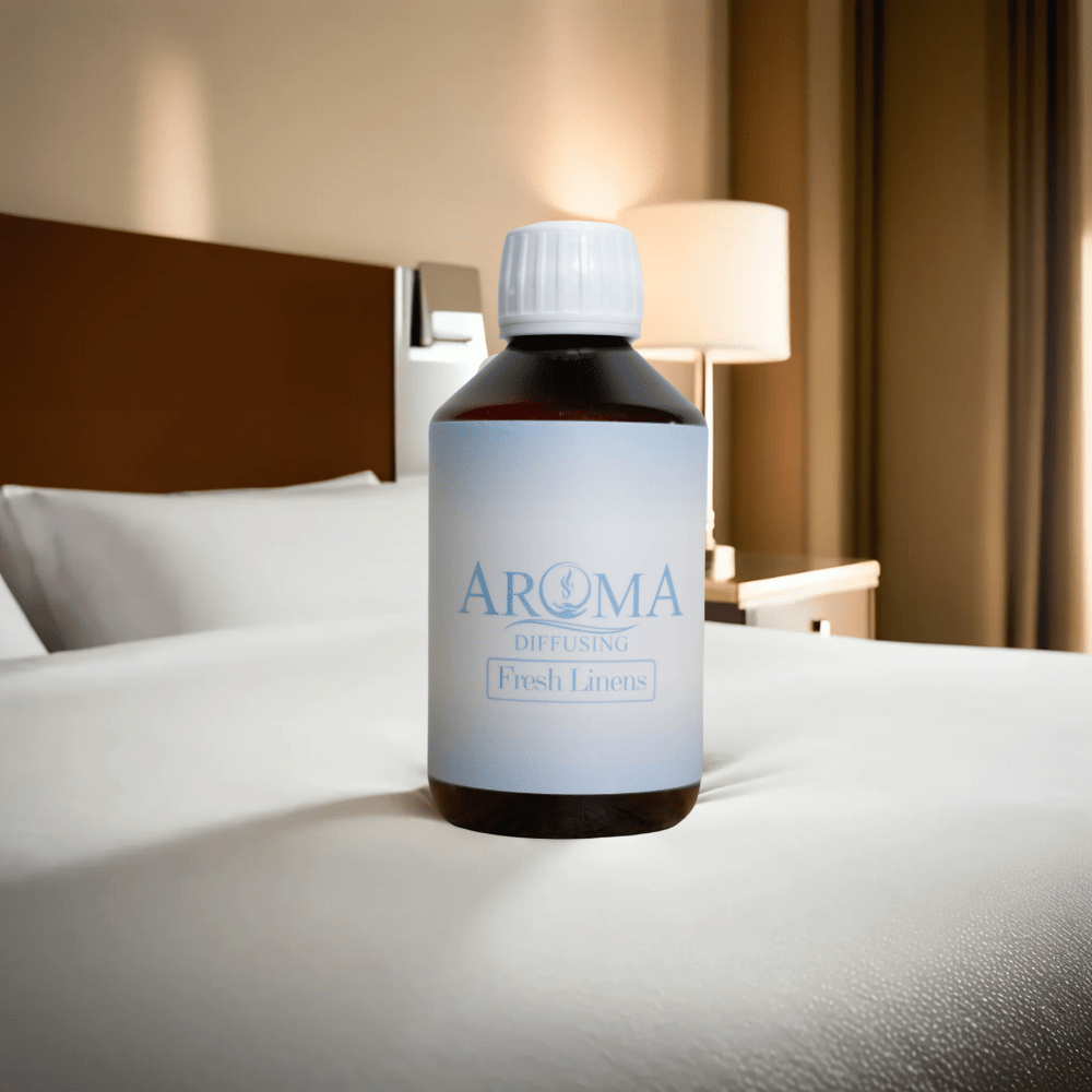 AromaDiffusing Geurolien Inhoud 500 ML Geuren Olie Verschillende Geuren Fresh Linens - Geurolie Navulling - 500ml - AromaDiffusing