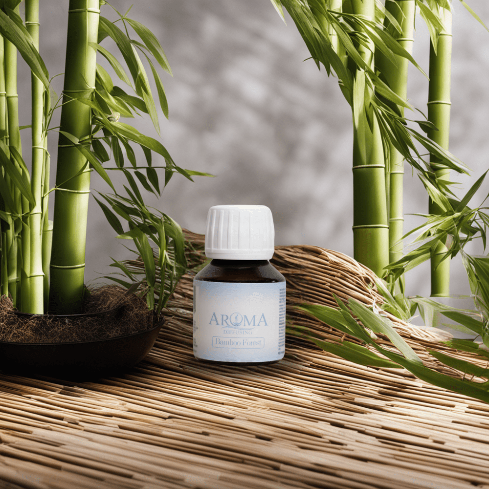 AromaDiffusing Geurolien Inhoud 50 ML Geuren Olie Verschillende Geuren Bamboo Forest - Mix en Test Set Geurolie - 3x 50ml + Reiniger (Gratis) - AromaDiffusing