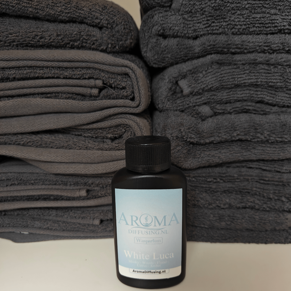 Wasparfum Set Aromadiffusing White luca 100ML Goed Voor 20 50 Wasbeurten - Wasparfum - Milio Essence - AromaDiffusing® - AromaDiffusing