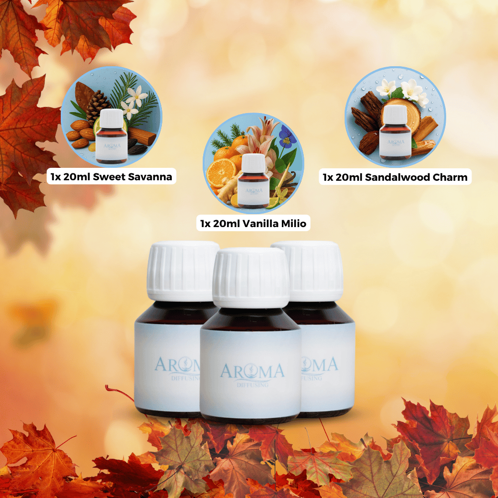 Herfst test geur bundel 3x 20ml