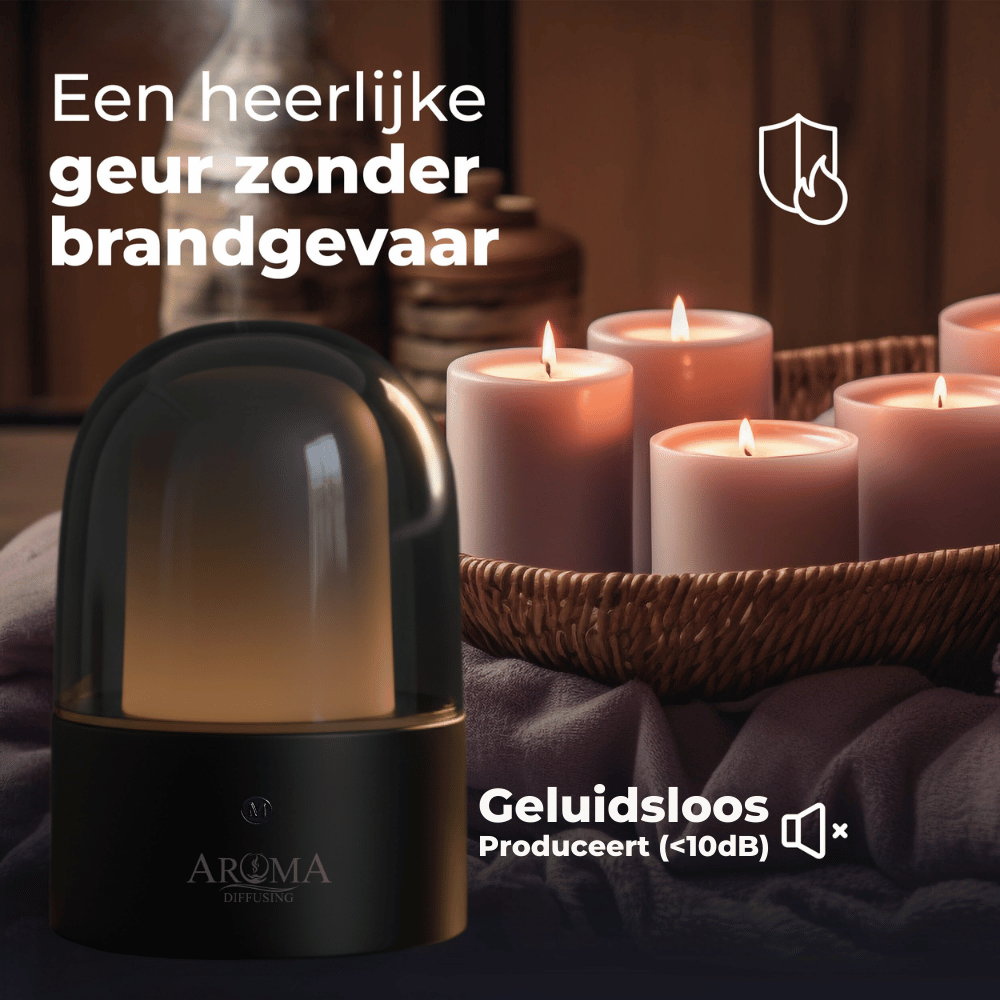 AromaDiffusing Mood Black - 60m²
