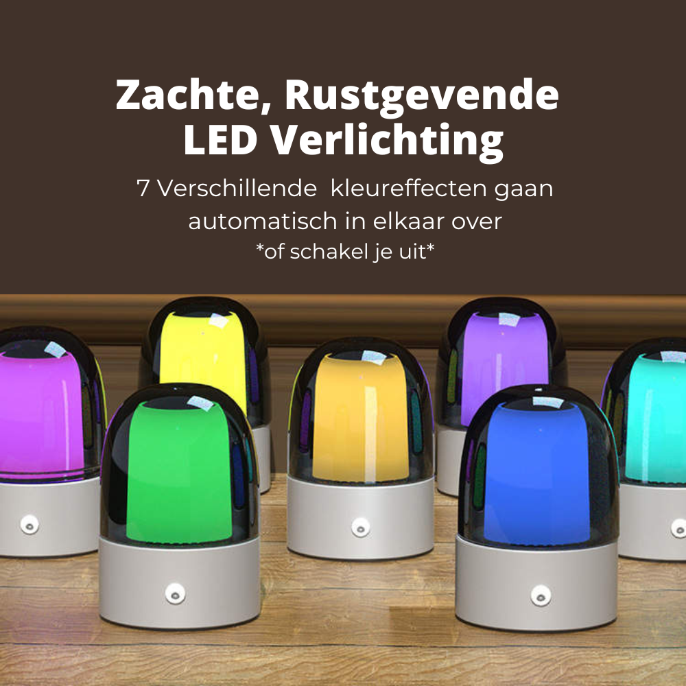 AromadDiffusing Geurmachine Mood Verschillende Kleuren