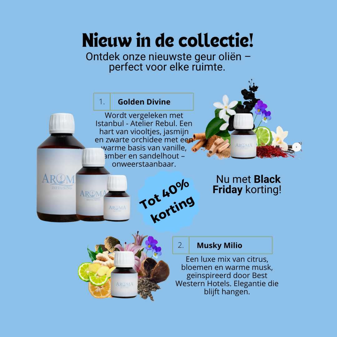 Nieuwste Olie + Diffuser Bundel