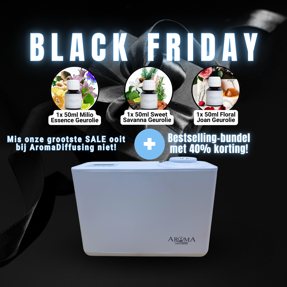 Black Friday deal Geurmachine Smart + Bestselling Geurolie Set