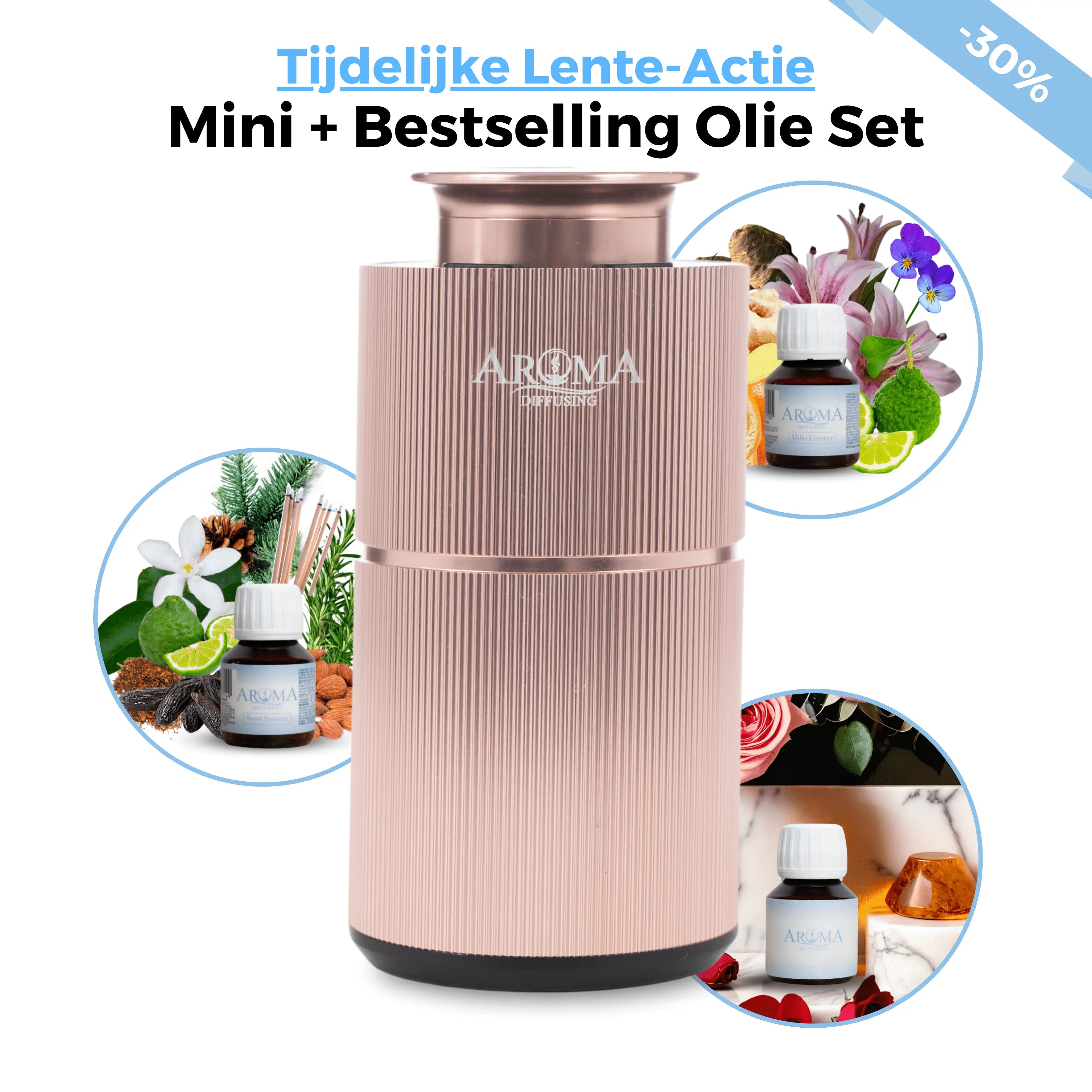 Aroma Diffuser Mini - Draadloos - 20m2
