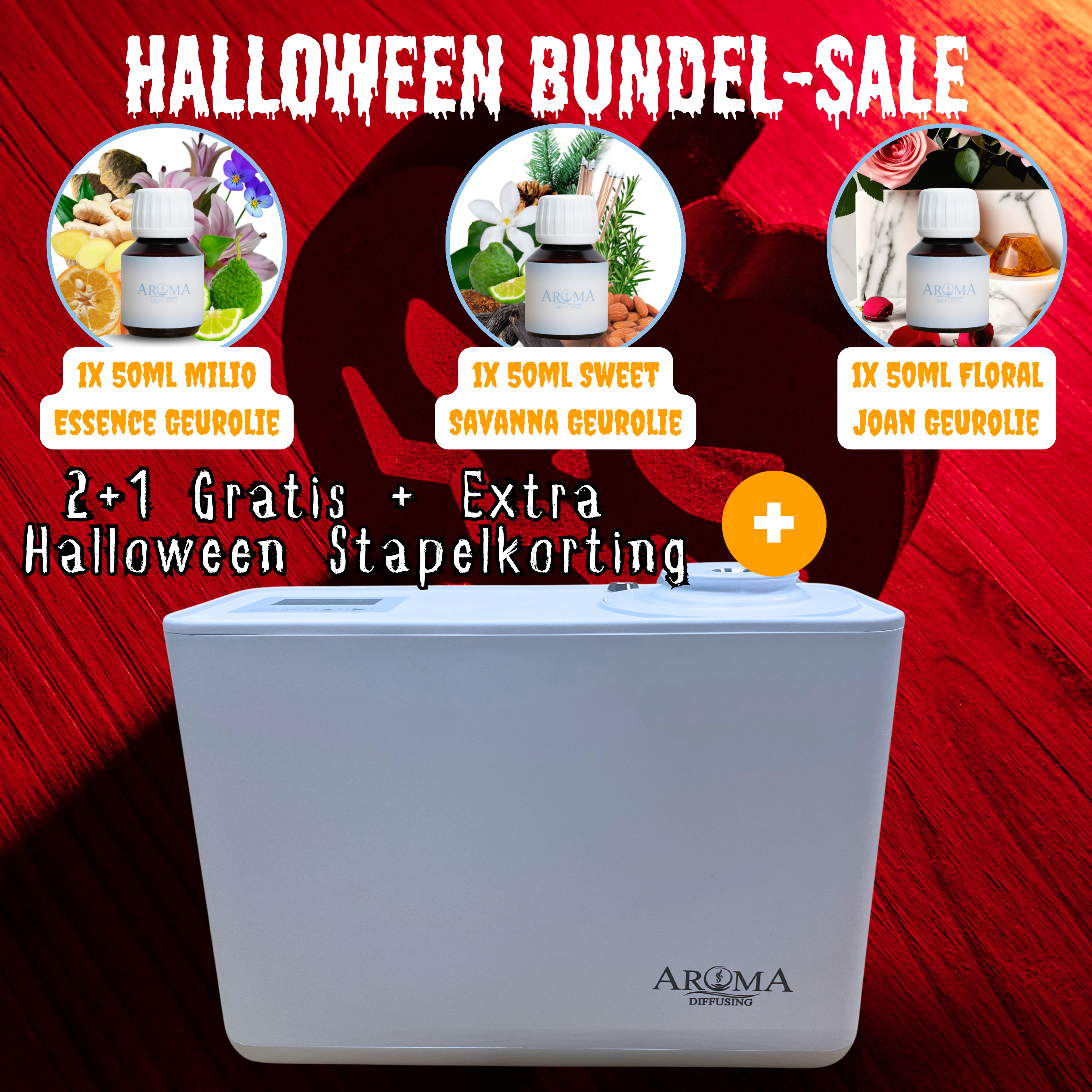 Aroma Diffuser Smart - 200m² - Professioneel