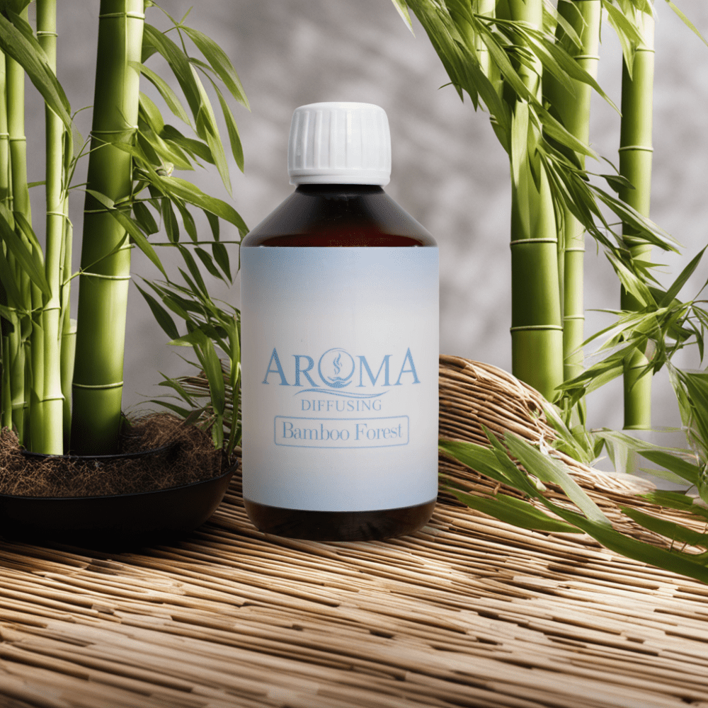 AromaDiffusing Geurolien Inhoud 1000 ML Geuren Olie Verschillende Geuren Bamboo Forest - Geurolie Navulling - 1000ml - AromaDiffusing