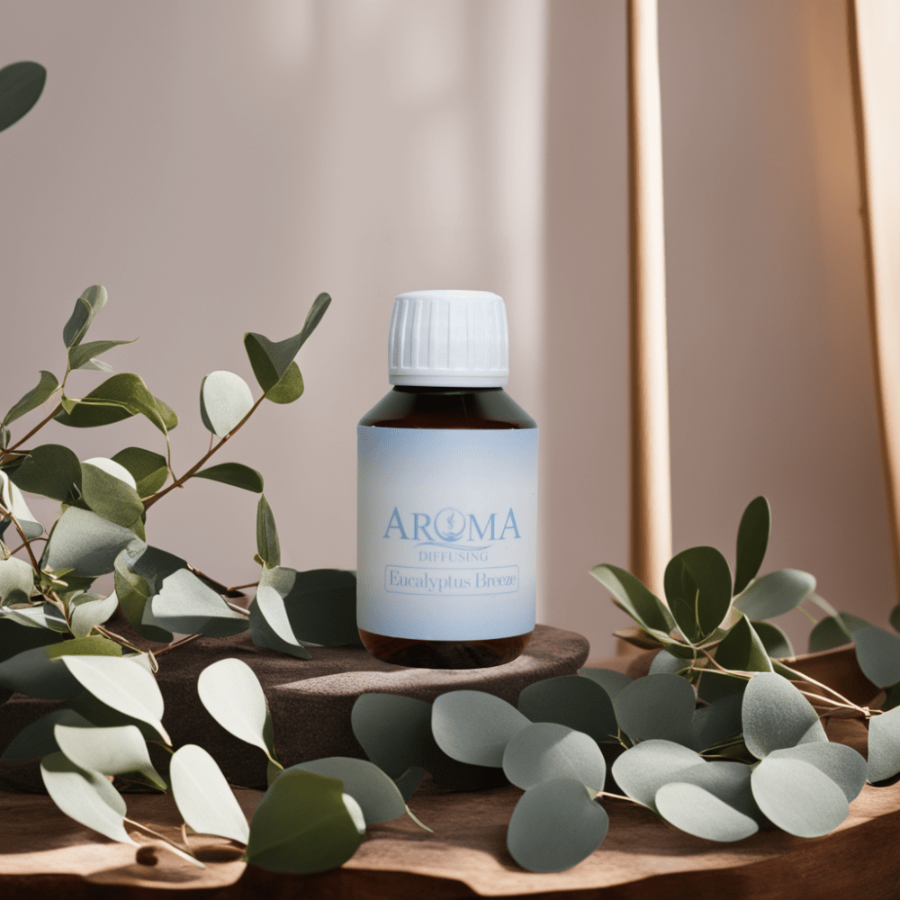 AromaDiffusing Geurolien Inhoud 100 ML Geuren Olie Verschillende Geuren Eucalyptus Breeze - Geurolie Navulling - 100ml - AromaDiffusing