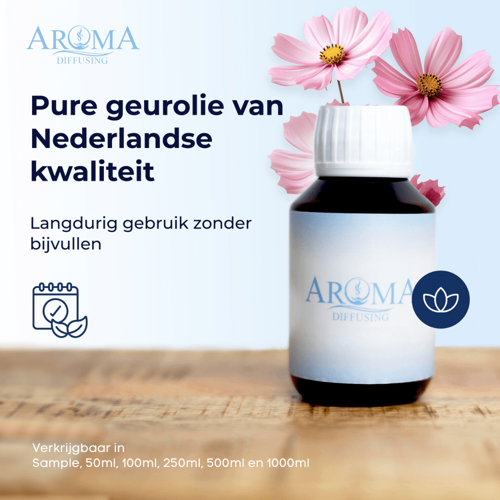 AromaDiffusing Geurolie Puur Geuren Olie Navul Fles - Vanilla Savanna (NIEUW!) - AromaDiffusing